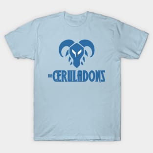 The Ceruladons Mask of the Ceebah Nahala - Blue T-Shirt